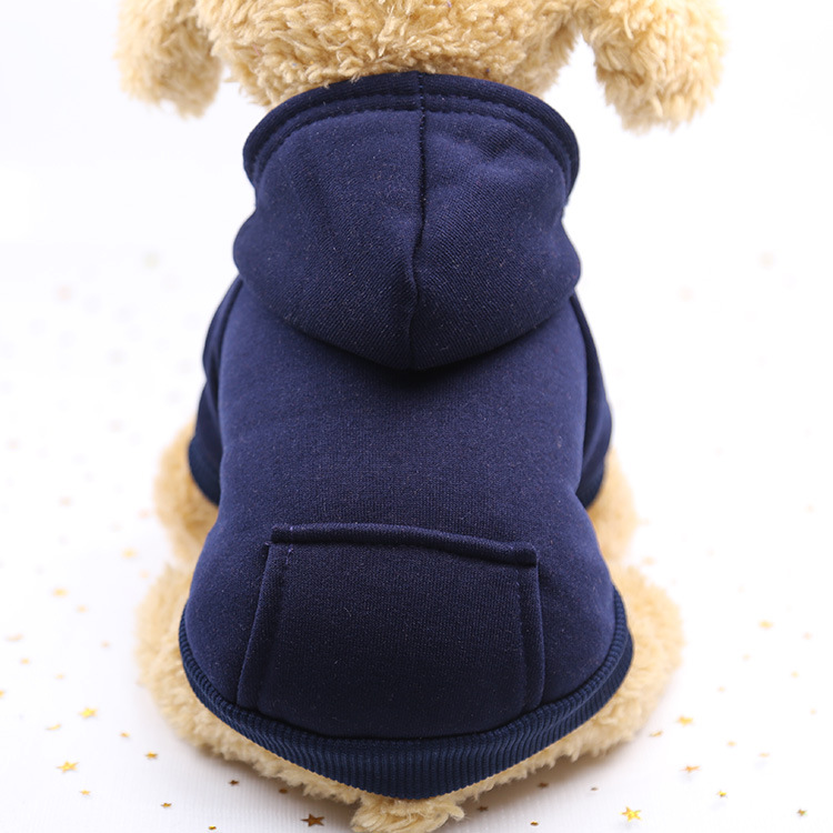 Atacado camisola de bolso personalizada chapéu esportivo com capuz outono inverno roupas de cachorro de gato médio pequeno