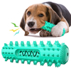 Amazon Best Seller TPR limpeza de dentes serrilhada haste molar para cachorro escova de dentes mastigar estridente brinquedo para cachorro de estimação