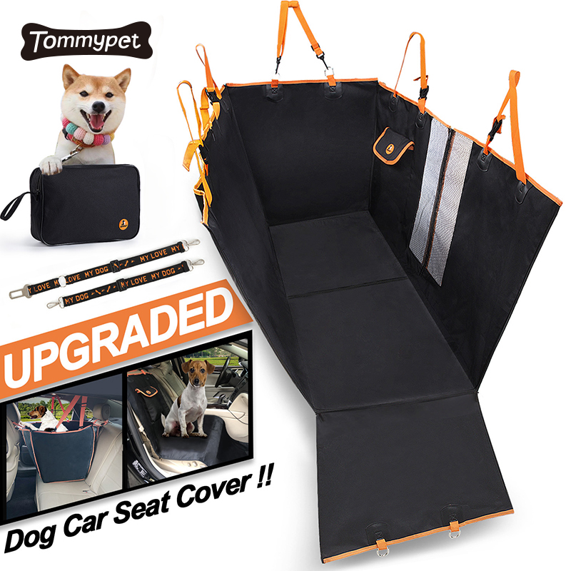 Capa protetora 100% impermeável para animais de estimação antiderrapante durável macia nas costas da rede para cães com assento de carro