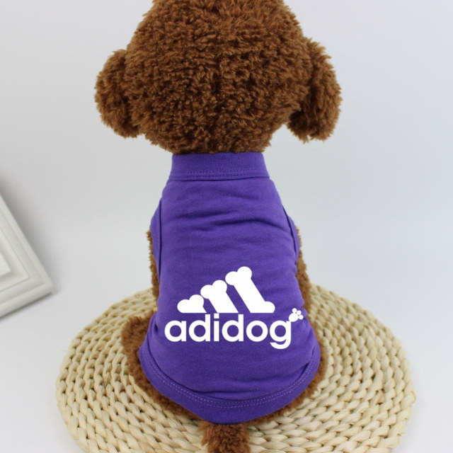 2021 moletom com capuz para cachorro roupas de inverno de luxo para cães camiseta para cães roupas de coelho para animais de estimação Adidog para o verão