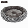 Preço barato ergonômico algodão recheado macio e quente cama para cachorro para animais de estimação