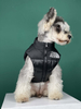 Casaco de penas impermeável para cachorro de estimação de inverno quente de luxo parkas colete acolchoado roupas para cães