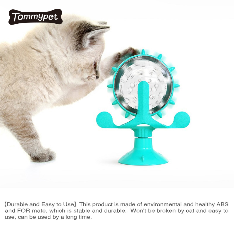 Plataforma giratória, alimentador lento interativo, instrutor de vazamento de alimentos, brinquedos engraçados para gatos