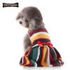 2021 Vestido de Cachorro Fofo Roupas de Luxo Casamento Vestido de Cachorro Vermelho de Verão Para Cães
