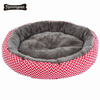 Preço barato ergonômico algodão recheado macio e quente cama para cachorro para animais de estimação