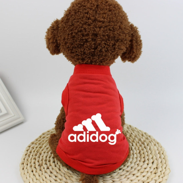 2021 moletom com capuz para cachorro roupas de inverno de luxo para cães camiseta para cães roupas de coelho para animais de estimação Adidog para o verão
