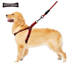 Conjunto de arnês para cães com trela de ajuste rápido de nylon reflexivo de malha macia acolchoada para treinamento de caminhada